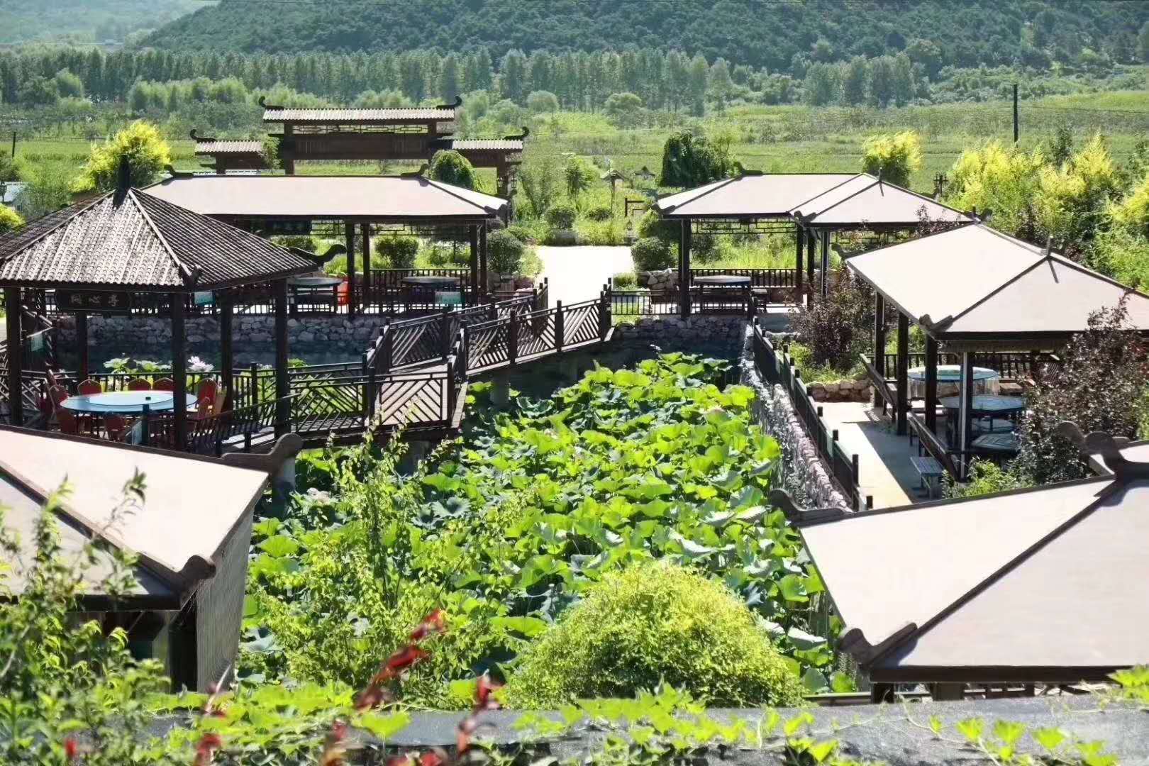 山庄隆重推出"五一小长假踏青赏梨花吃烧烤"活动-抚顺开发区荷园山庄